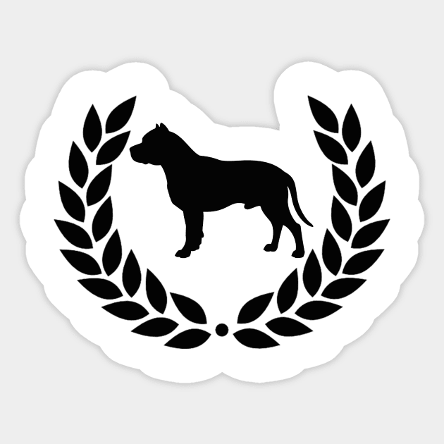 Bull Terrier Society Sticker by DogsUnity